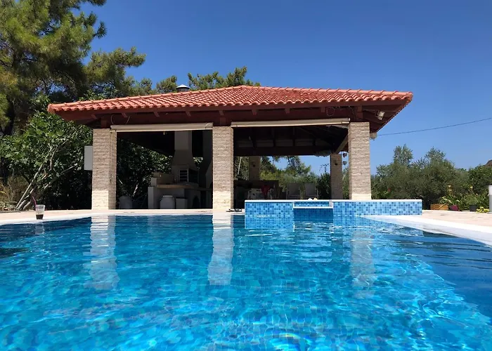 Fiore Di Rodi - Private Pool, Jacuzzi And Barbecue 아파트